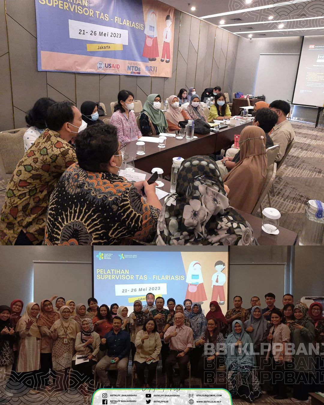Pelatihan Supervisor Transmission Assessment Survey (TAS) Filariasis di Hotel Novotel, Cikini, Jakarta Pusat