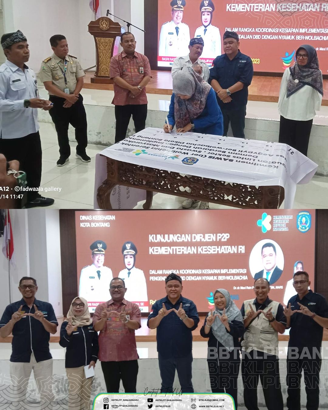 Koordinasi Kesiapan Implementasi Pengendalian DBD dengan Nyamuk Ber-Wolbachia