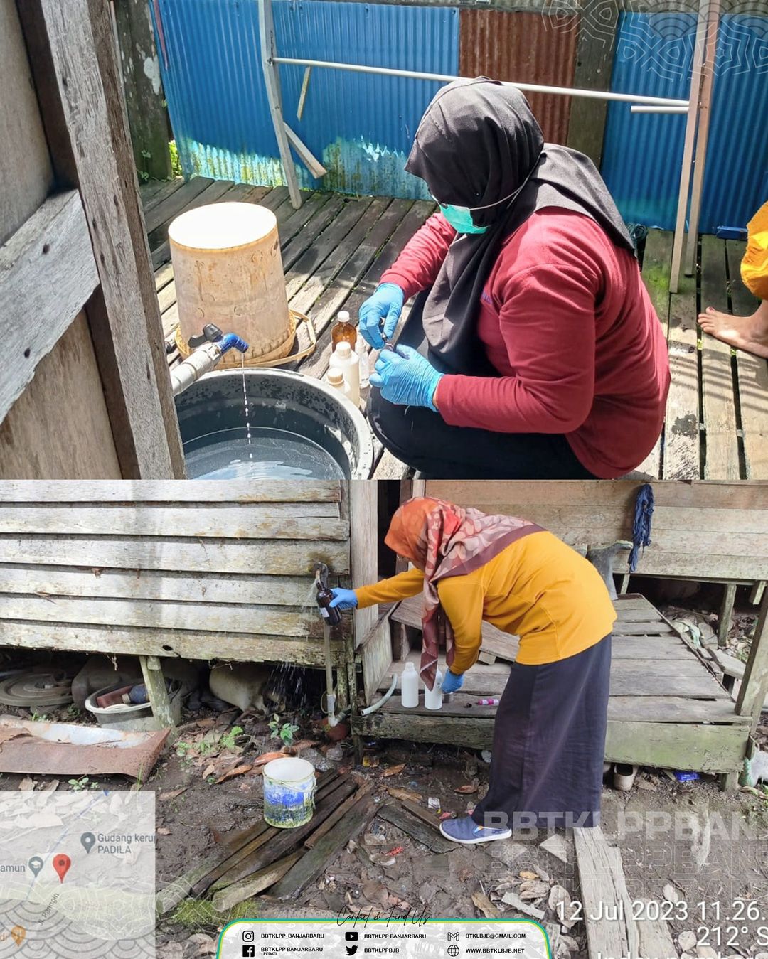 Surveilans Faktor Risiko Penyakit Bersumber Air Melalui Sumber Air Minum Masyarakat di Kabupaten Balangan