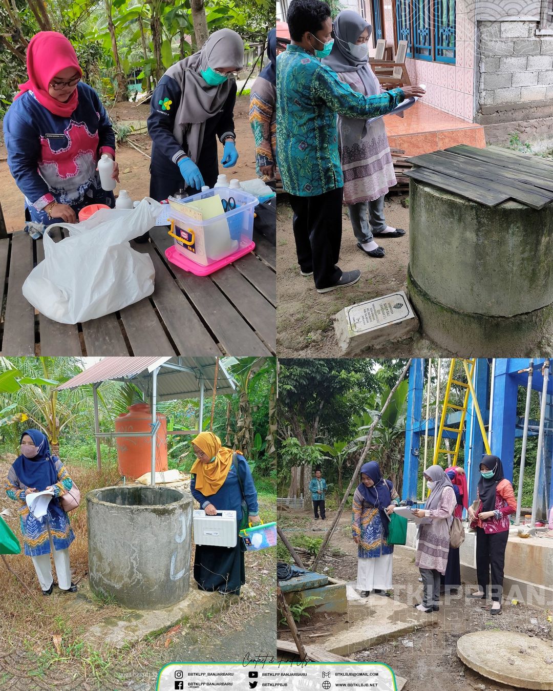 Surveilans Faktor Risiko Penyakit Bersumber Air Melalui Sumber Air Minum Masyarakat di Kabupaten Balangan