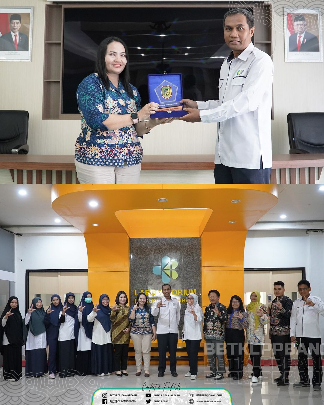 Kaji Banding Program dan Pelayanan Dinas Lingkungan Hidup Kabupaten Barito Utara ke BBBTKLPP BANJARBARU