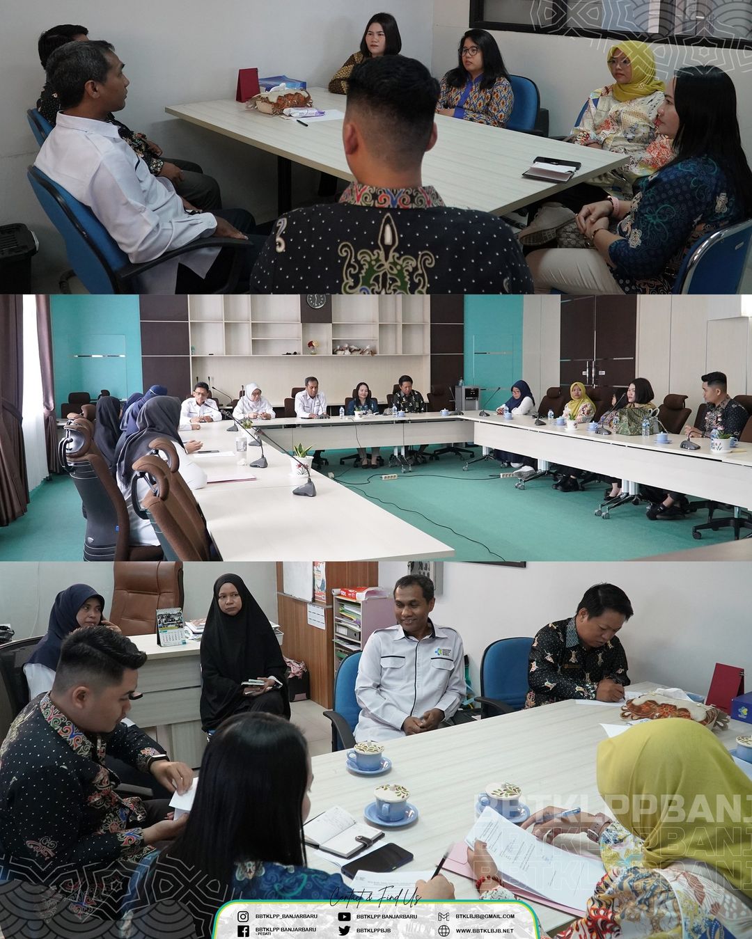 Kaji Banding Program dan Pelayanan Dinas Lingkungan Hidup Kabupaten Barito Utara ke BBBTKLPP BANJARBARU