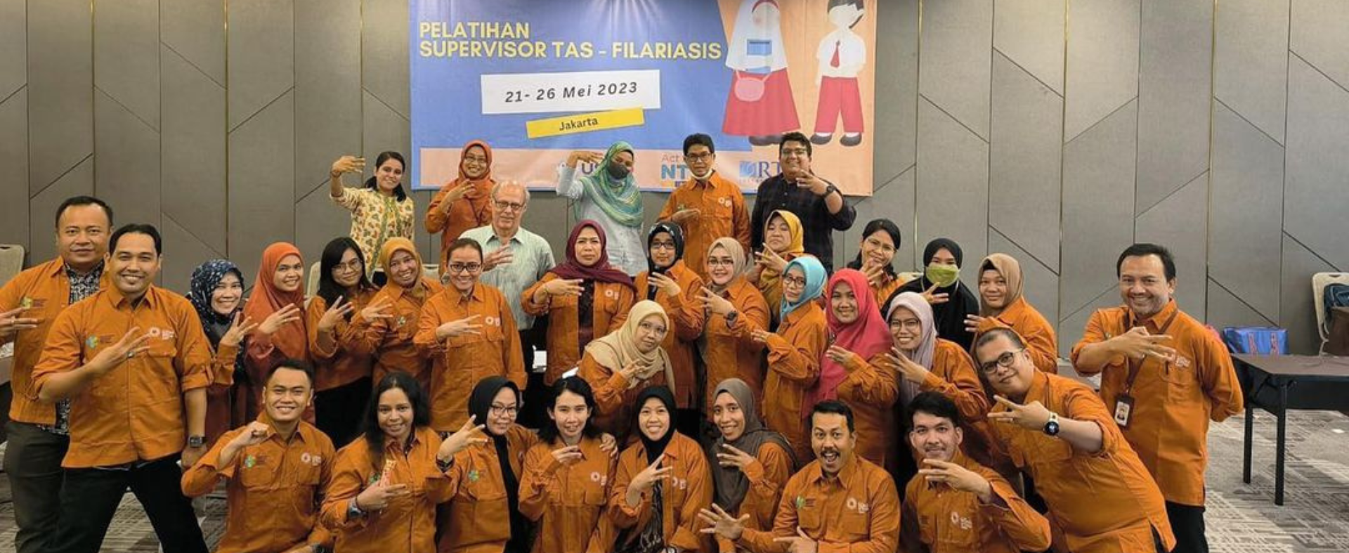 Pelatihan Supervisor Transmission Assessment Survey (TAS) Filariasis di Hotel Novotel, Cikini, Jakarta Pusat