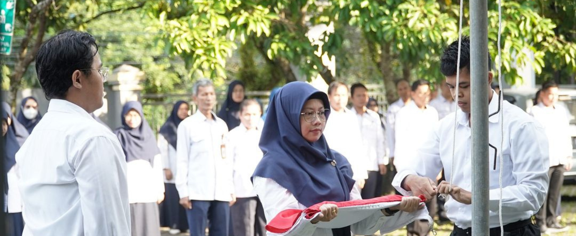 Pelaksanaan Apel Peringatan Hari Lahir Pancasila 2023 di BBTKLPP Banjarbaru